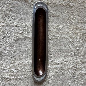 Julia Knight Collection 16" Hors d'oeuvres Tray with Mother of Pearl Inlay